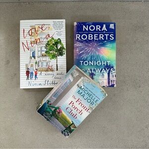 Book Bundle: Love Nina, Tonight and Always, The Front Porch Club